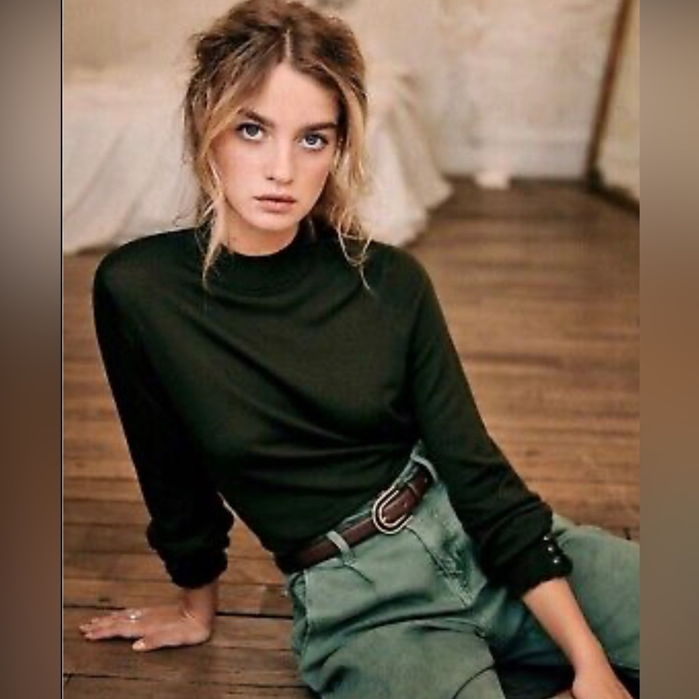 Sezane Hazel sweater xs in BLACK